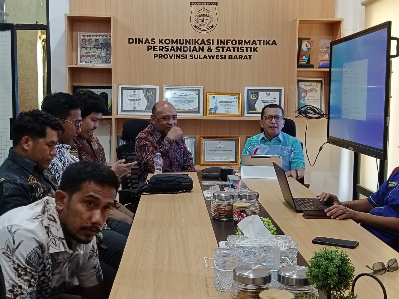 Sinergi Kominfo Sulbar dan BAKTI Komdigi Mantapkan Program Penanganan Blankspot