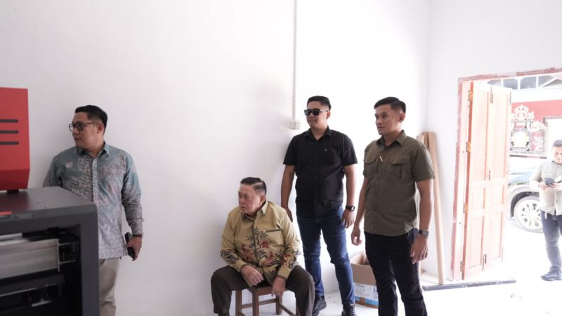 Wagub Salim Pastikan Bantuan Mesin Percetakan Pemprov Sulbar untuk UMKM Tepat Sasaran