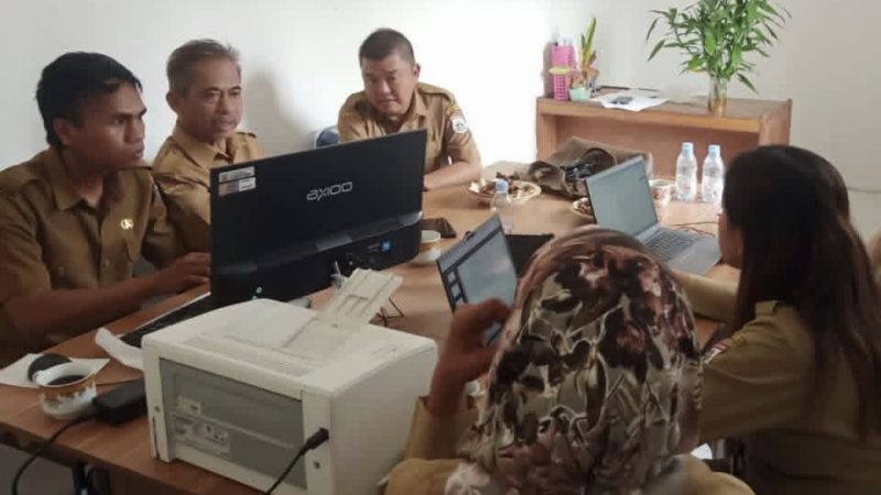Pemprov Sulbar Lakukan Pengawasan Kearsipan di Mamasa