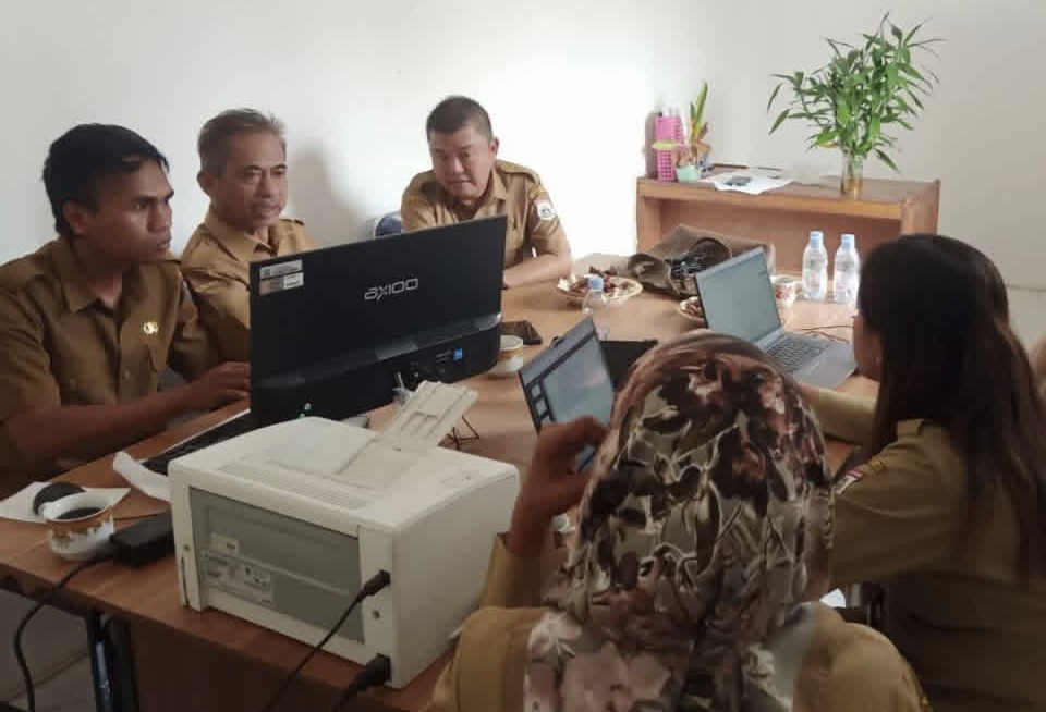 Pemprov Sulbar Lakukan Pengawasan Kearsipan di Mamasa