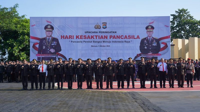 Pesan Wakapolda Sulbar di Hari Kesaktian Pancasila: Pancasila Bukan Hanya Sekedar Ideologi