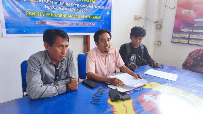 Tim Penjaringan Tetapkan Calon Ketua KONI Mamuju, Munawwir Unggul Dukungan