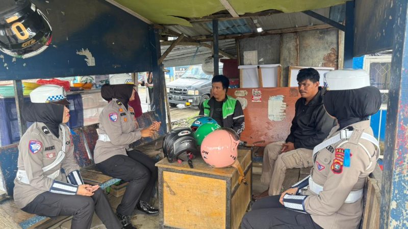 Sentuhan Humanis Satgas Preemtif di Operasi Zebra Marano 2025 Sasar Sopir Bus, Ojek dan Pelajar