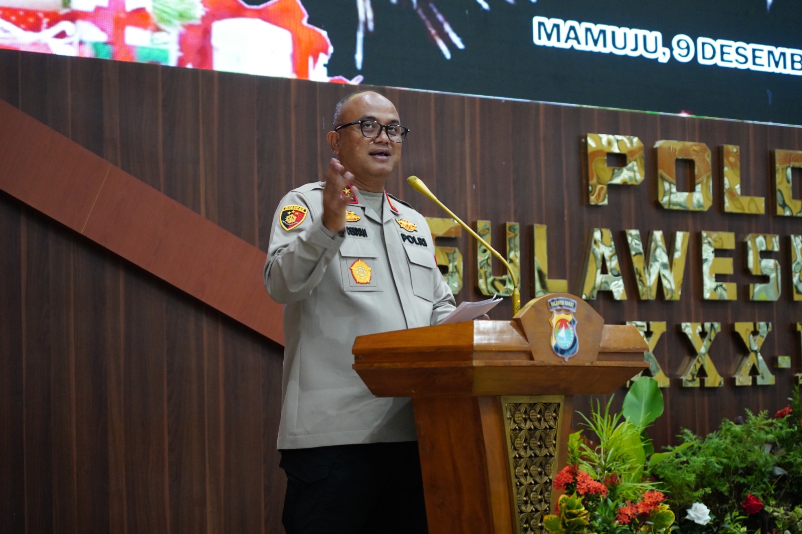 Satukan Visi Jelang Nataru, Kapolda Sulbar Buka Rakor Linsek