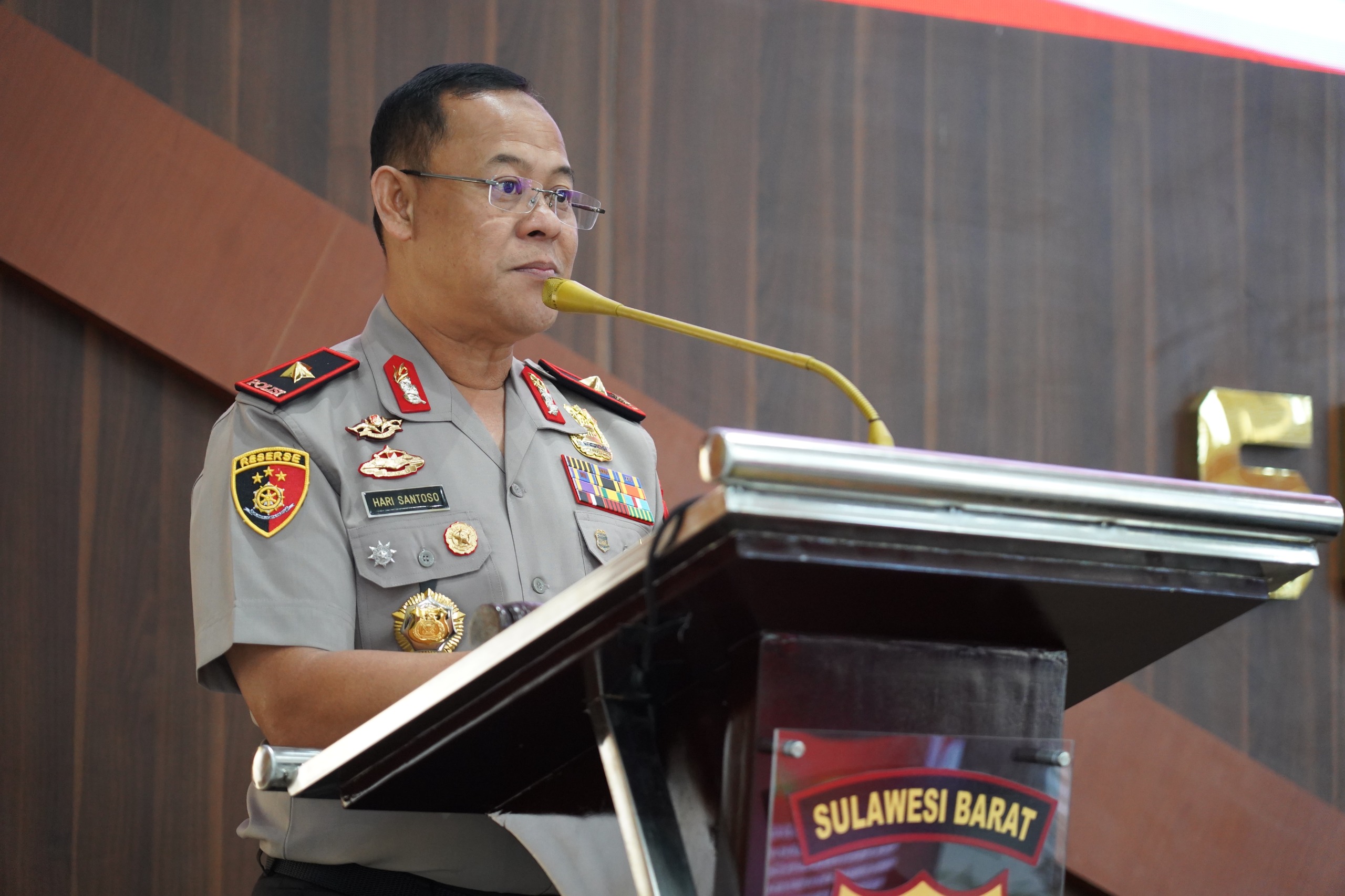 Wakapolda Sulbar Buka FGD Implementasi KUHP dan KUHAP Baru