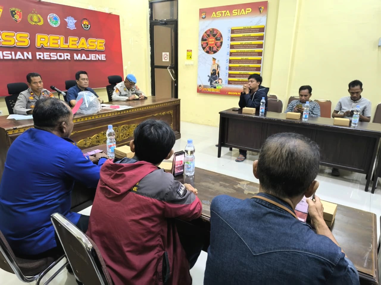 Polres Majene Release Pengungkapan Kasus Curanmor, Satu Pelaku Berhasil Diamankan