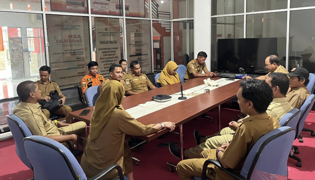 BPBD Sulbar Perkuat Kesiapsiagaan melalui Rakortek Tim Pusdalops