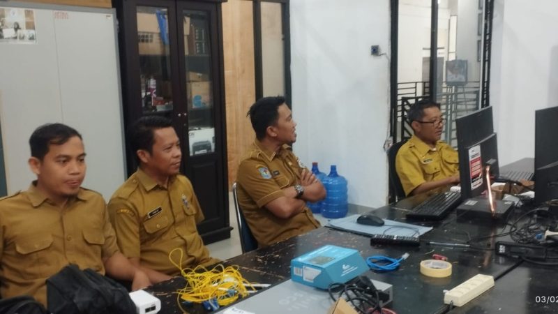 Dinas ESDM Sulbar Koordinasi dengan DiskominfoSS Kembangkan Aplikasi Ketenagalistrikan