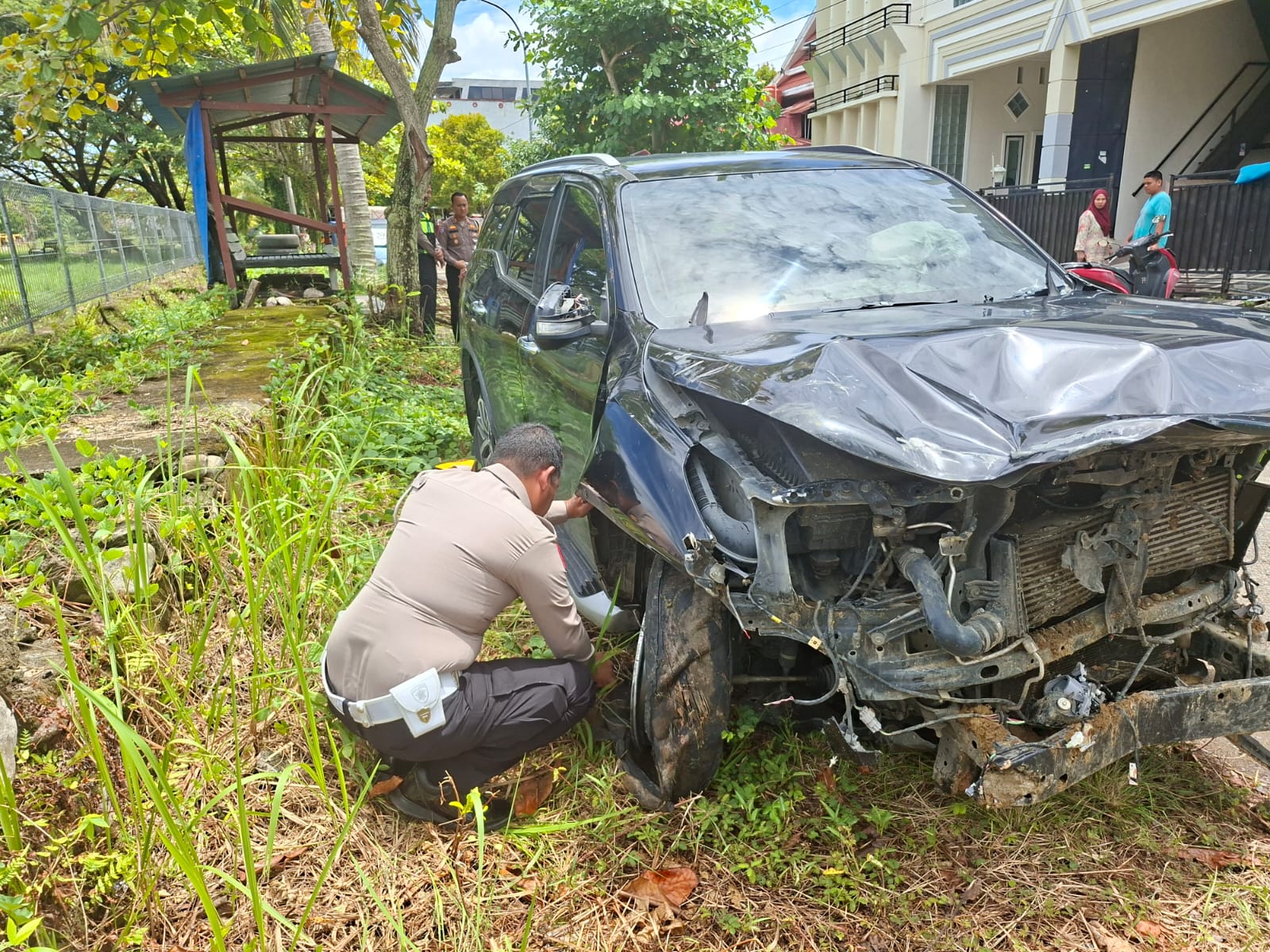 Pelajar 16 Tahun Tabrak Warung Mamuju, ini Fatka Menurut Ditlantas Polda Sulbar