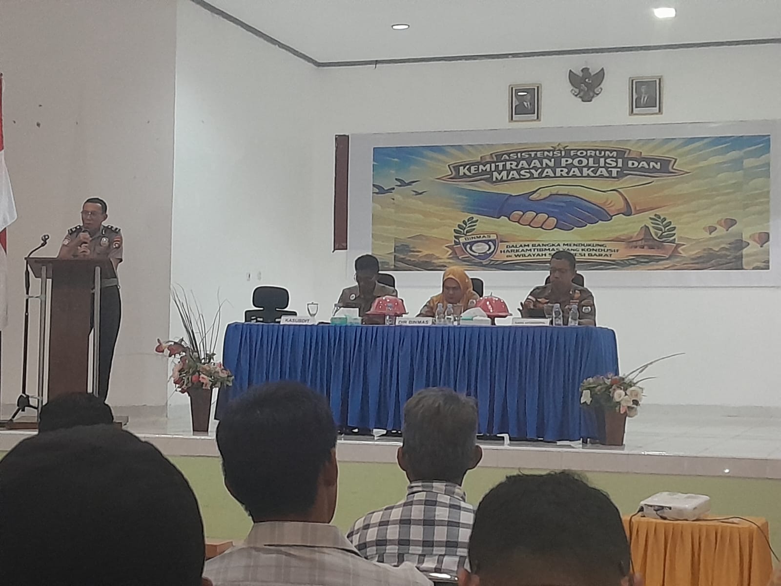 BPBD Sulbar Dukung Sinergi Harkamtibmas melalui Asistensi FKPM
