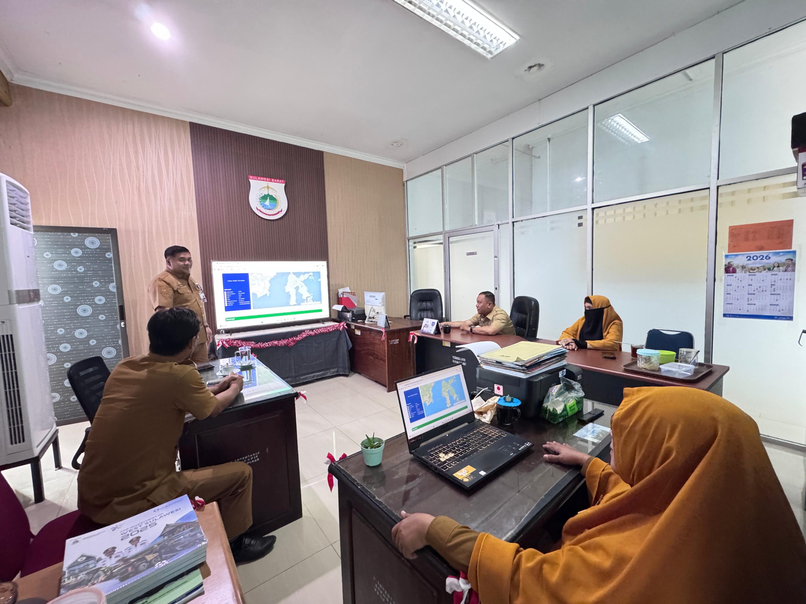 DPMPTSP Sulbar Evaluasi Pemanfaatan Aplikasi Pemetaan Potensi Investasi