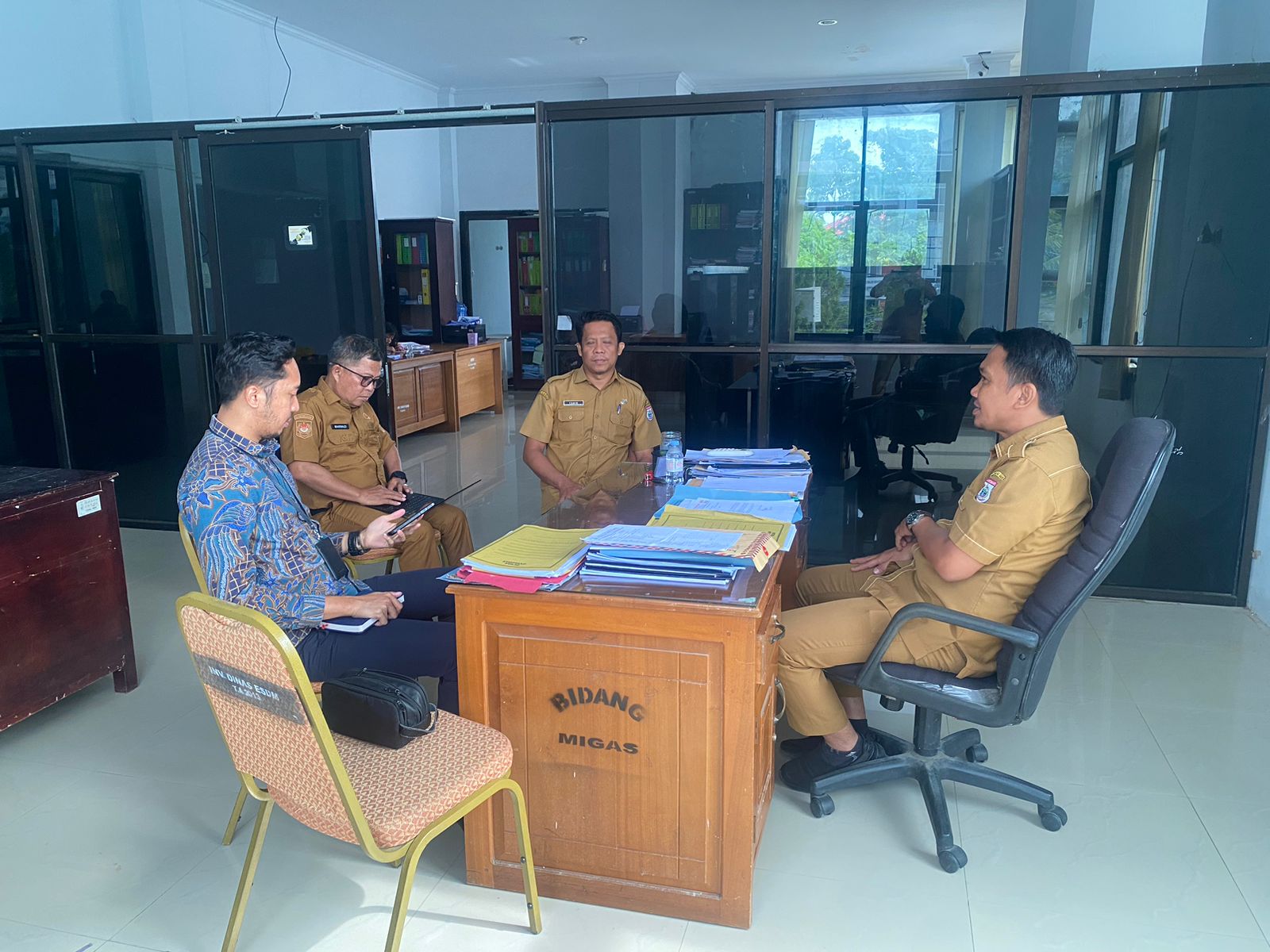 Dinas ESDM Sulbar Terima Kunjungan Manajemen Bank Mandiri, Bahas Keselamatan Ketenagalistrikan