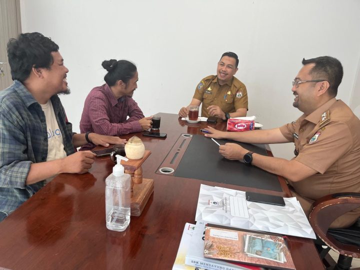 Dispoparekraf Sulbar Terima Audiensi Media Bahas Pola Promosi Pariwisata melalui Digitalisasi