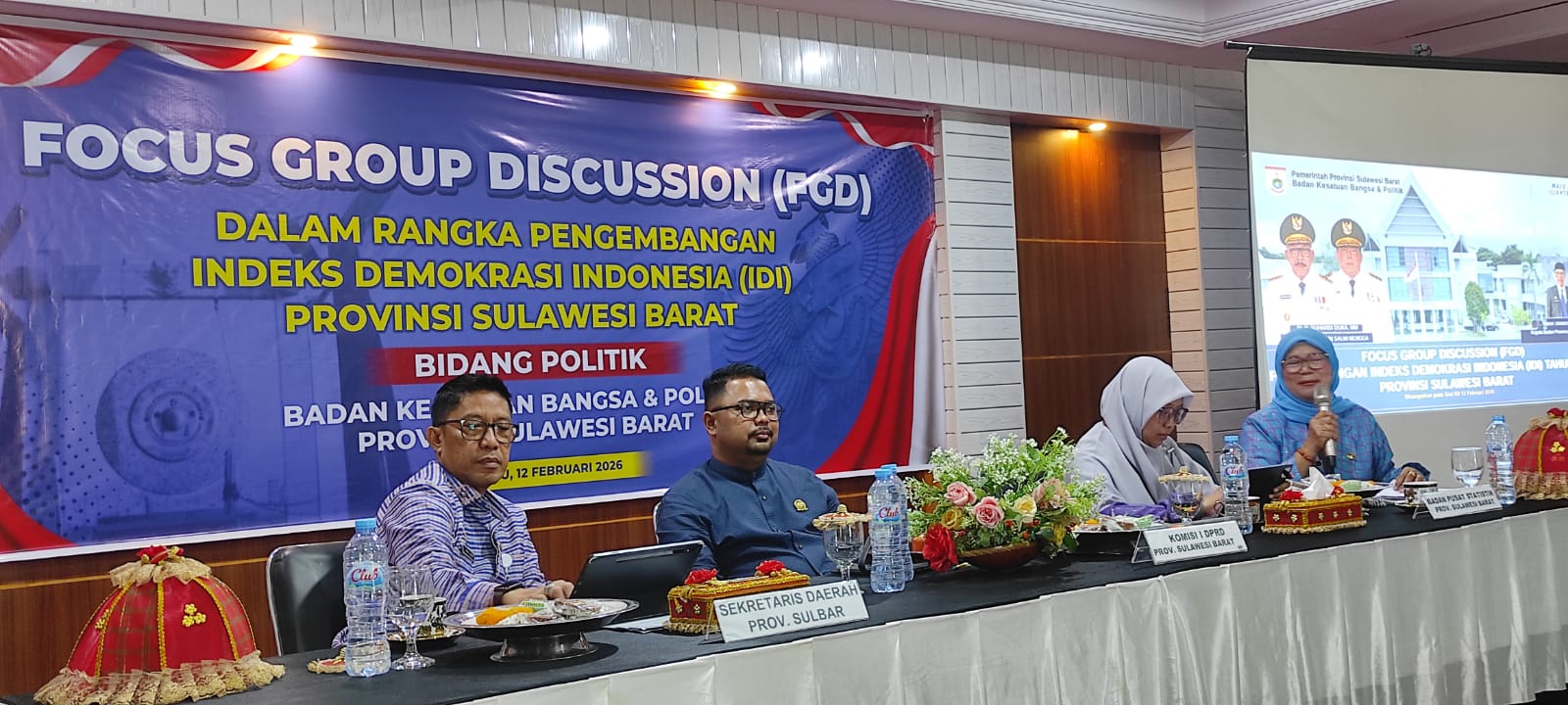 Kesbangpol Sulbar Gelar FGD untuk Pengembangan Indeks Demokrasi Indonesia
