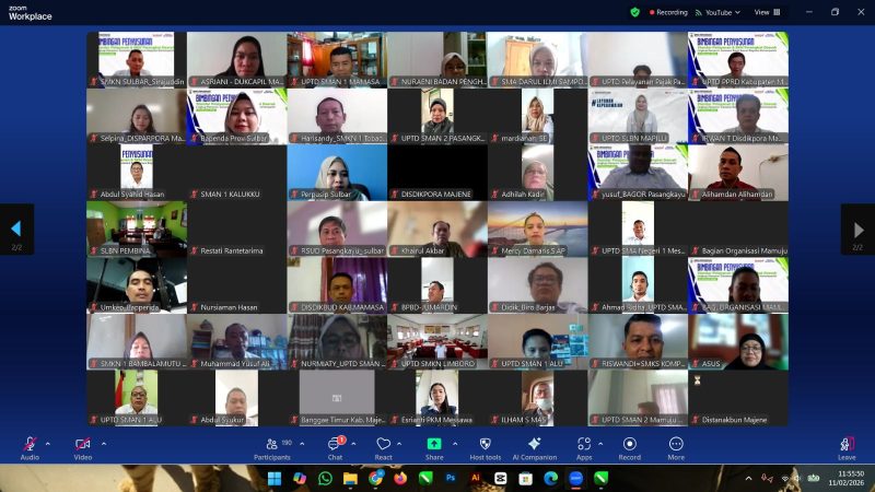Peningkatan Kualitas Pelayanan Publik, Biro Organisasi Setda Sulbar Gelar Bimbingan Penyusunan SKM dan SP