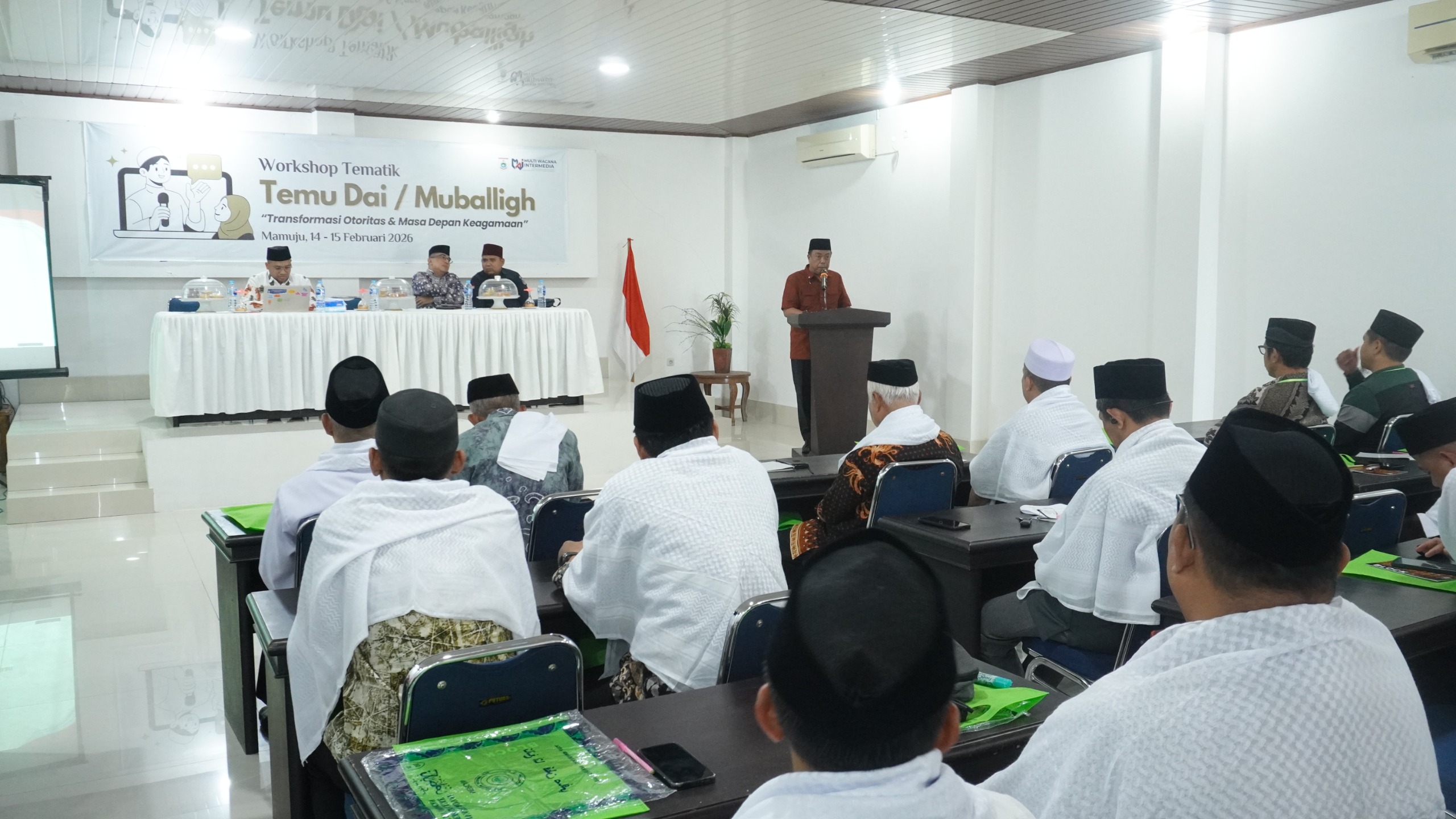 Jelang Ramadhan, Biro Pemkesra Sulbar Gelar Workshop Tematik & Temu Da’i