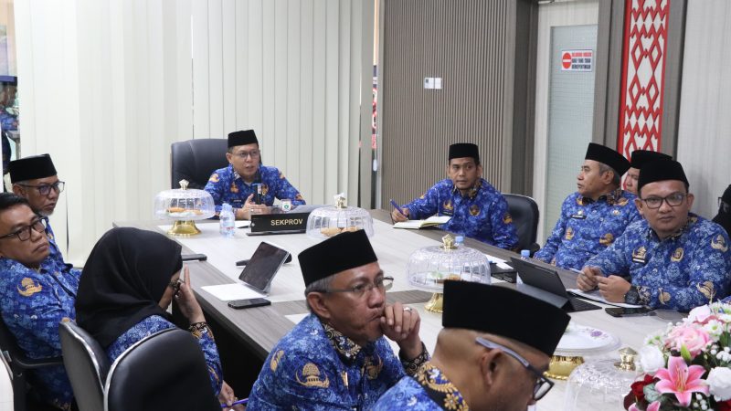 Sekda Junda Maulana Tekankan Konsolidasi dan Disiplin Kinerja Selama Ramadan