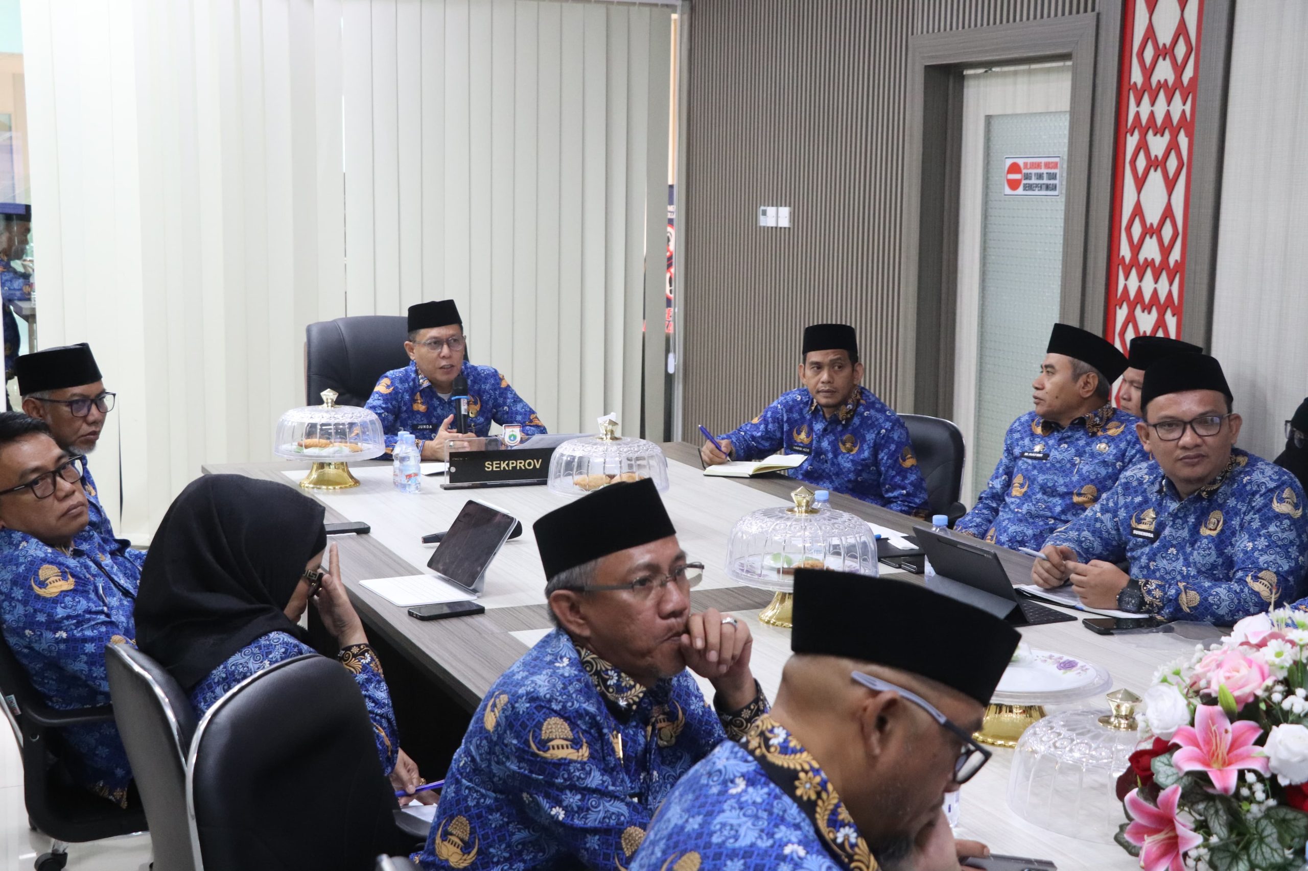 Sekda Junda Maulana Tekankan Konsolidasi dan Disiplin Kinerja Selama Ramadan