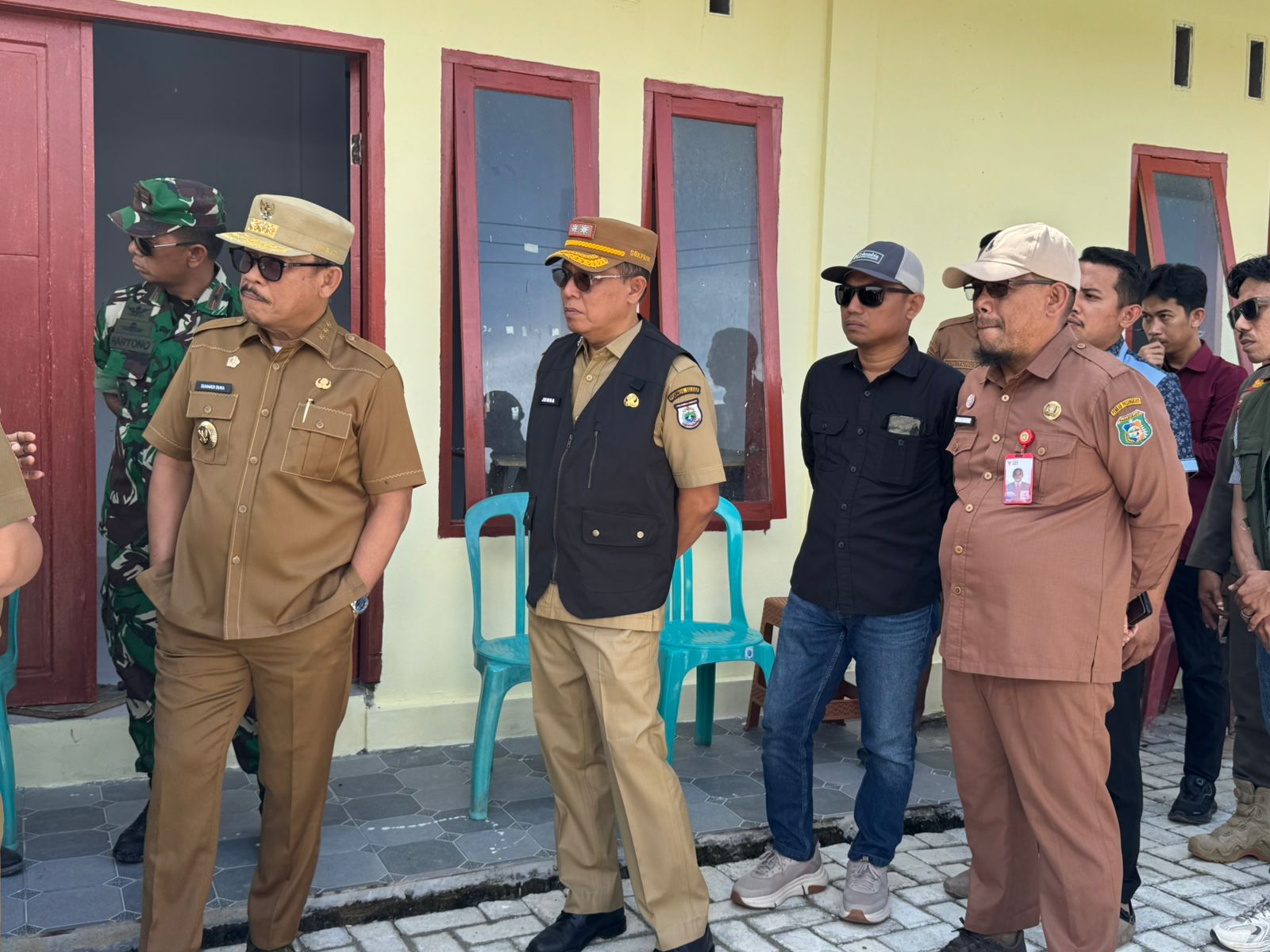 Ketua KONI Sulbar Syamsul Samad Mengunjungi Kawasan Transmigrasi di Pasangkayu