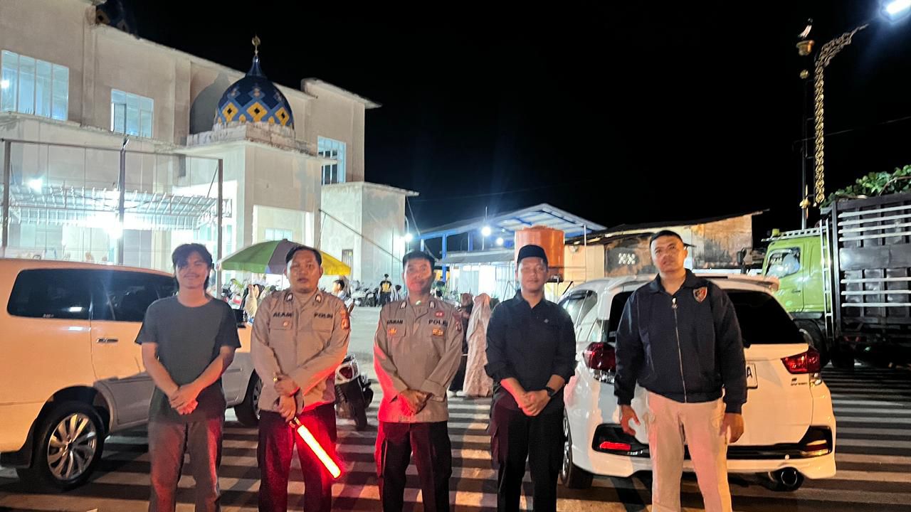 Ditlantas Polda Sulbar Fokus Atur Lalu Lintas di Masjid-Masjid saat Tarwih