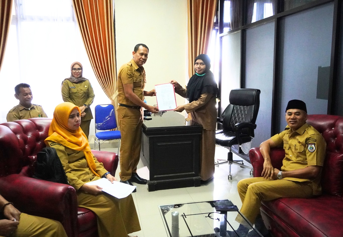 Jalankan Fungsi Binwas, Inspektorat Sulbar Monitoring Perangkat Daerah di Pasangkayu