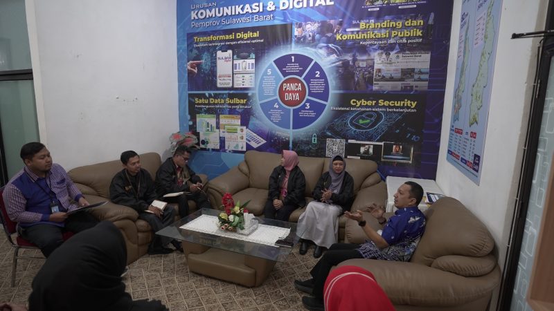 KominfoSS Sulbar dan BPS Perkuat Kolaborasi Sukseskan Sensus Ekonomi 2026