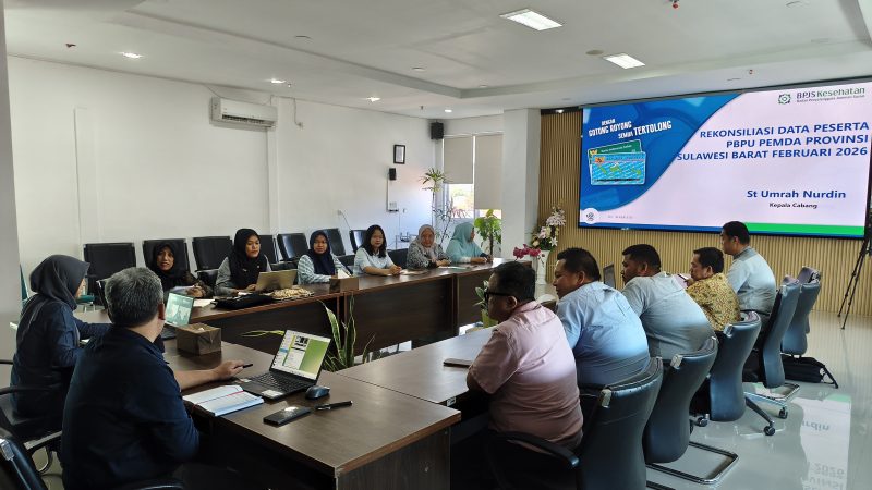Rekonsiliasi Data JKN, BPKAD Sulbar Perkuat Komitmen Pembiayaan Kesehatan yang Akuntabel