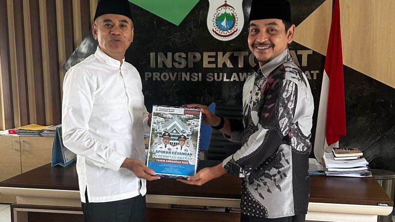 Menuju Opini Terbaik, BPKAD Serahkan LKPD Sulbar 2025 ke Inspektorat : Masuk Tahap Reviu APIP