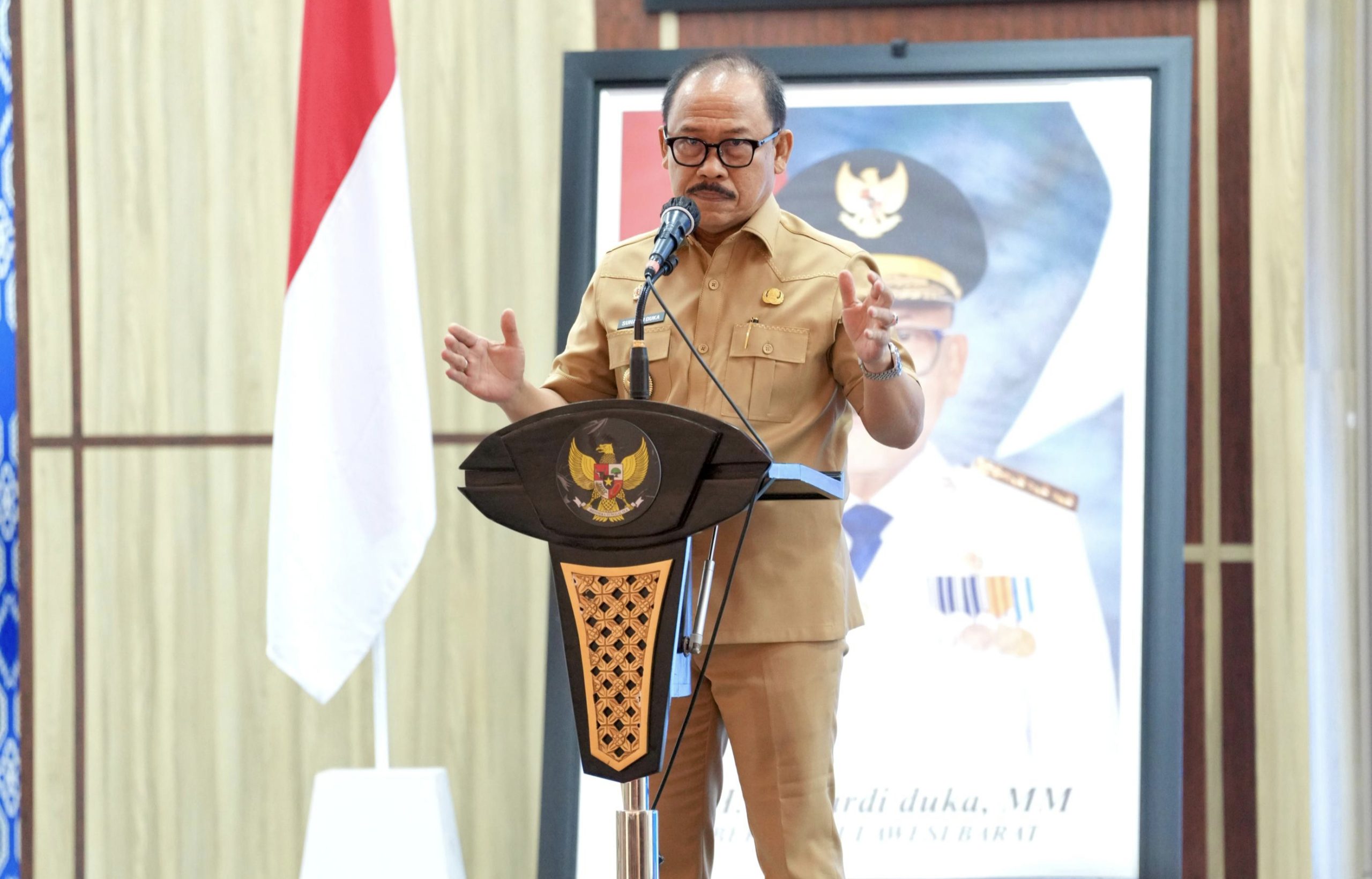 10 Hari Wafatnya Salim S. Mengga, Suhardi Duka Ajak Teladani Kejujuran dan Integritas