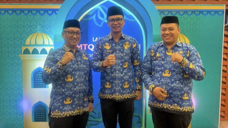 Kepala Biro Pemkesra Sulbar Hadiri Launching dan Sosialisasi MTQ VIII KORPRI