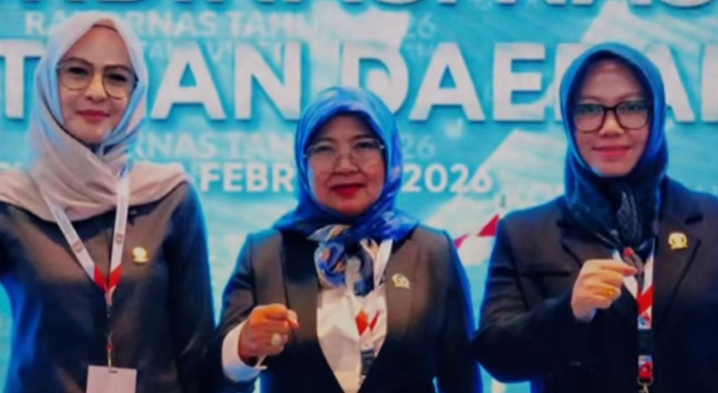 Ketua DPRD Sulbar Amalia Aras Hadiri Rakornas 2026