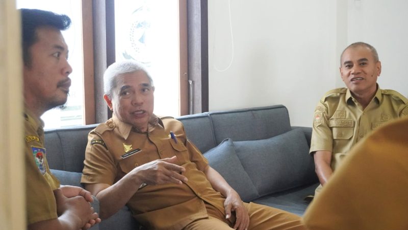Perkuat Sinergi, Inspektorat Sulbar Terima Koordinasi DLHK Terkait Gerakan Indonesia ASRI