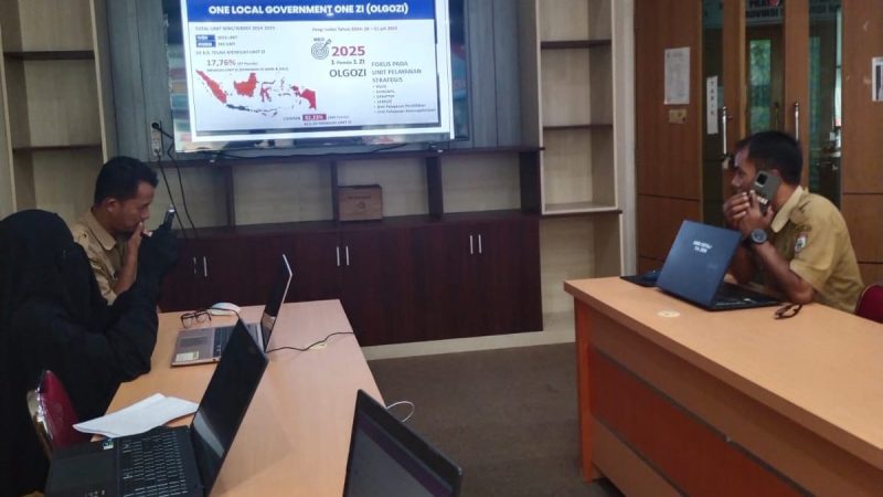 Wujudkan Wilayah Birokrasi Bebas Korupsi dan Bersih Melayani, Biro Organisasi Setda Sulbar Perkuat Zona Integritas