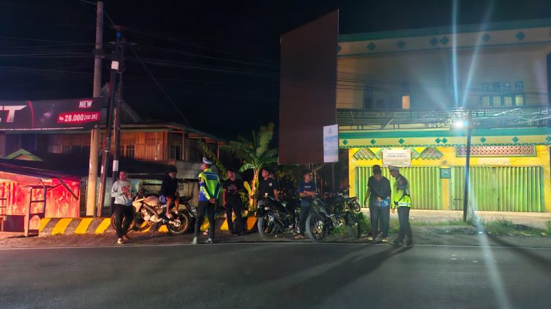 Patroli Blue Light Ditlantas Polda Sulbar Berikan Rasa Aman, Jamin Kenyamanan Ibadah