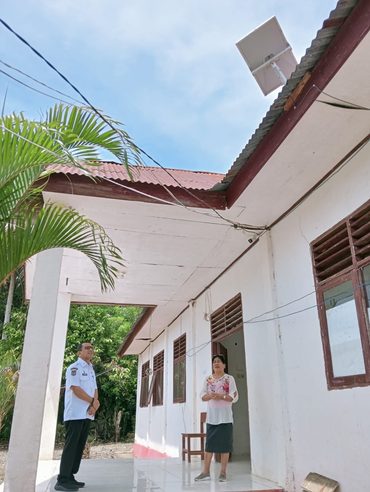 KominfoSS Sulbar Kunjungi SMK 1 Bonehau, Pastikan Internet Sekolah Berfungsi Optimal