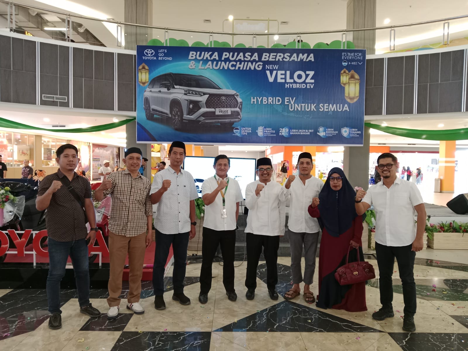Bapenda Sulbar Hadiri Semarak Launching New Veloz Hybrid di Matos Mamuju