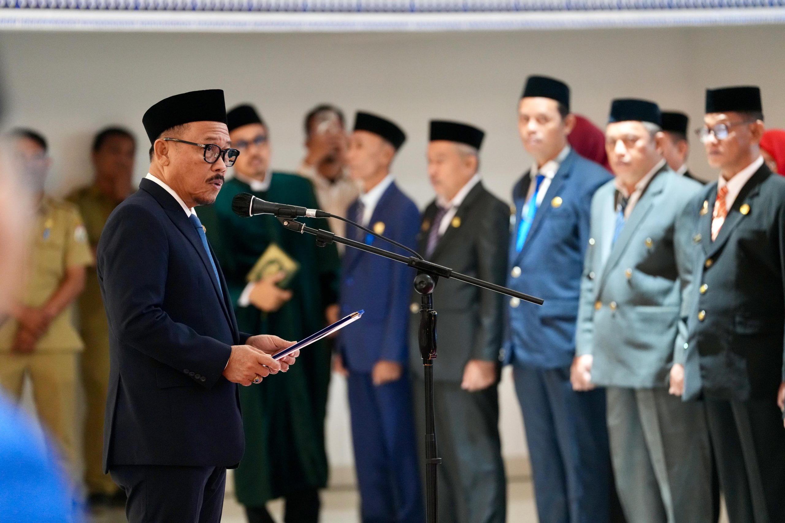 Gubernur Sulbar Lantik Kain Lotong sebagai Kadis DPMPTSP: Ini Pejabat “Impor” dari Mamasa