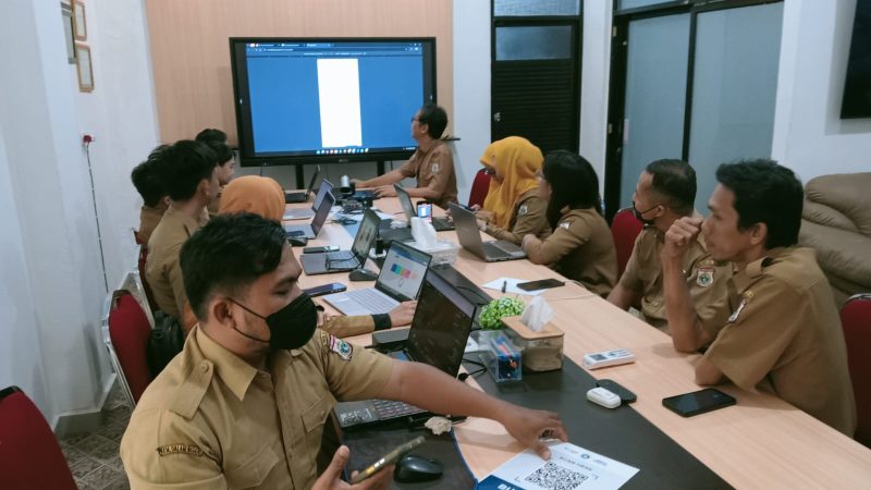 Maksimalkan Transformasi Digital Perkuat Program Panca Daya, KominfoSS Sulbar Konsolidasi Seluruh Bidang