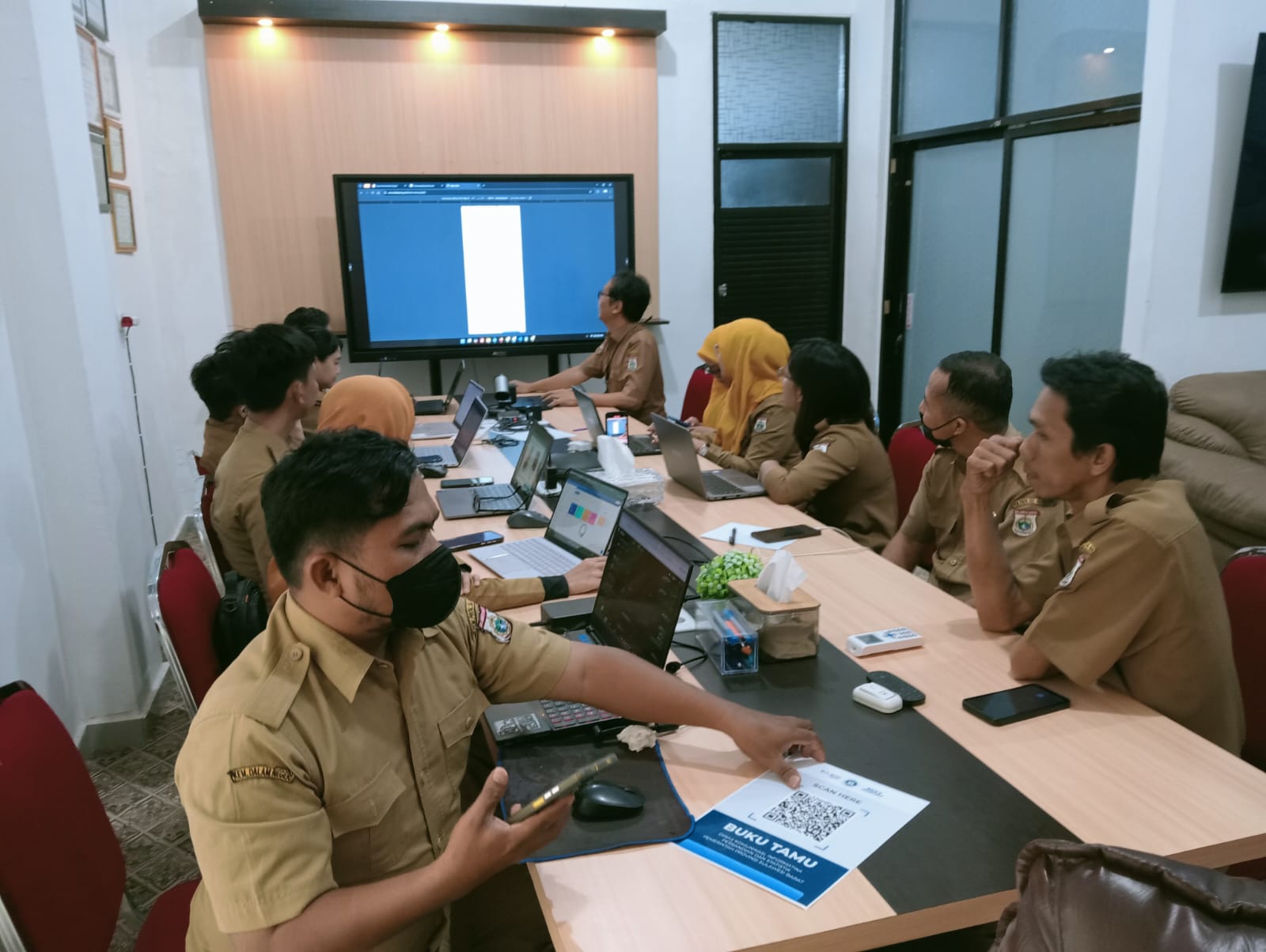 Maksimalkan Transformasi Digital Perkuat Program Panca Daya, KominfoSS Sulbar Konsolidasi Seluruh Bidang