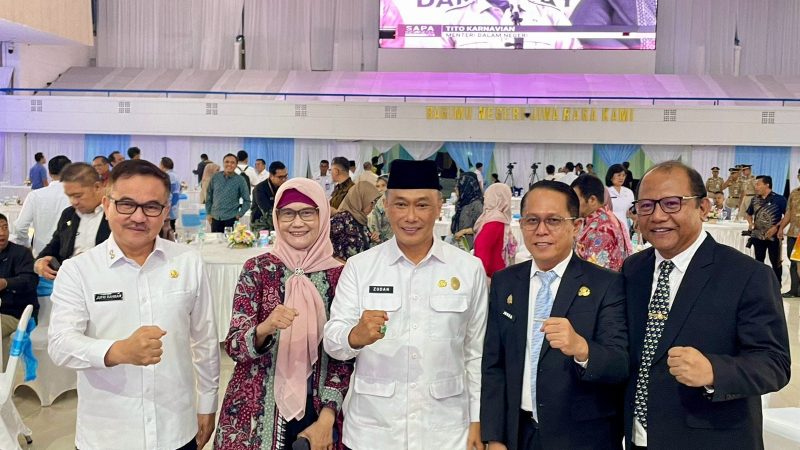 Sekda Sulbar Hadiri Stadium General dan Penganugerahan Kartika Astha Brata Utama