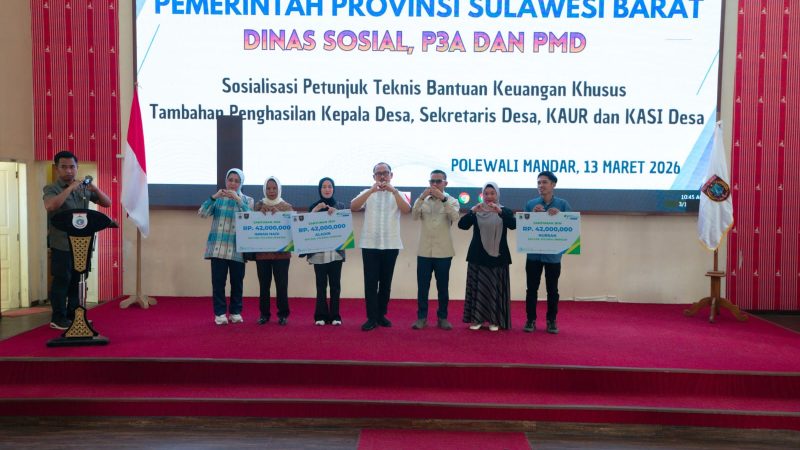 SDK Hadiri Sosialisasi BKK Desa di Polman, 173 Desa Terima Bantuan Rp3,3 Miliar