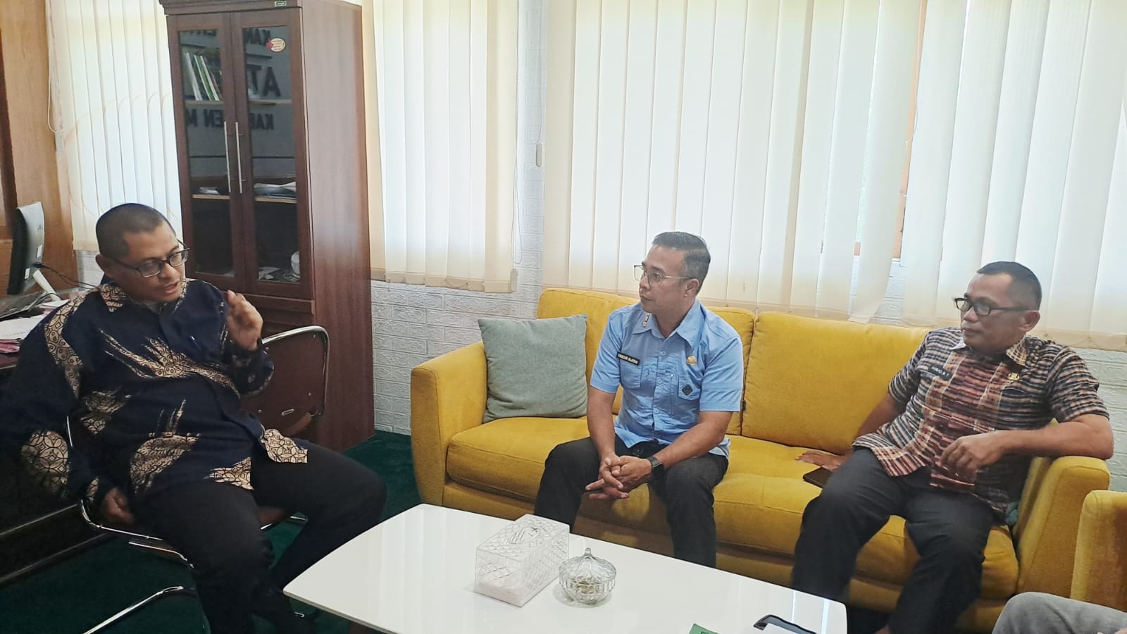 Perkuat Tata Kelola Aset Pemprov Sulbar, Dinas Perkimtanhub Koordinasi ke Kantor ATR/BPN Majene