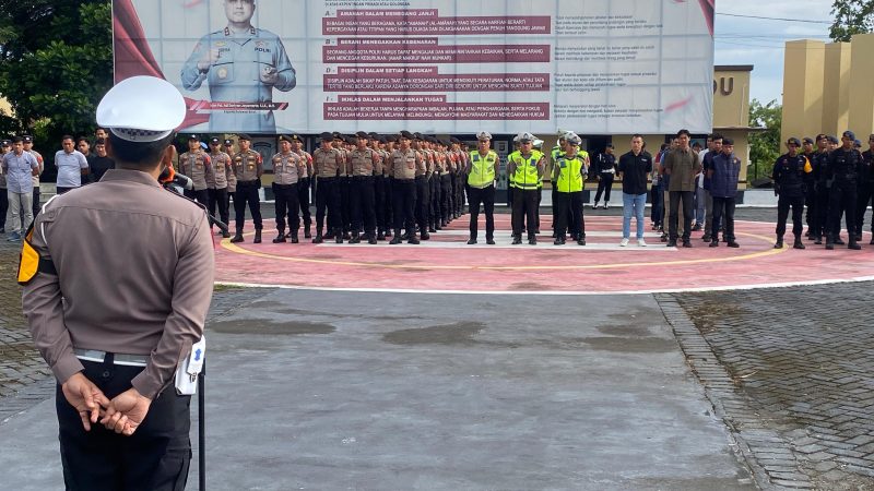 Dirlantas Polda Sulbar Minta Personel Maksimalkan Tugas di Hari Raya