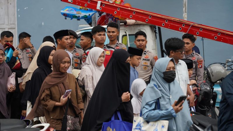 Siaga, Polda Sulbar Jaga Keamanan dan Kenyamanan Sholat Idul Fitri Jamaah Muhammadiyah