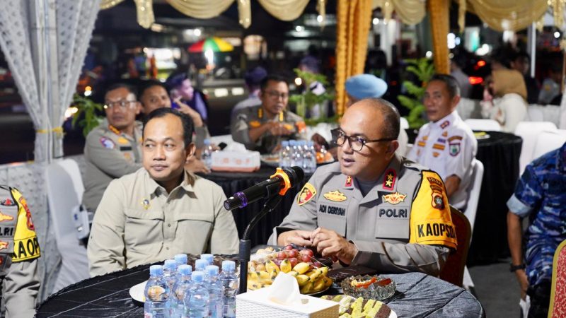 Kapolda Sulbar Bersama Forkopimda Cek Seluruh Titik Pengamanan di Seluruh Jajaran
