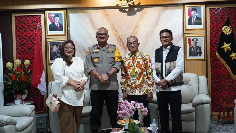 Kapolda Sulbar Audiensi Bersama Ketua PSI dan Kadin Sulbar
