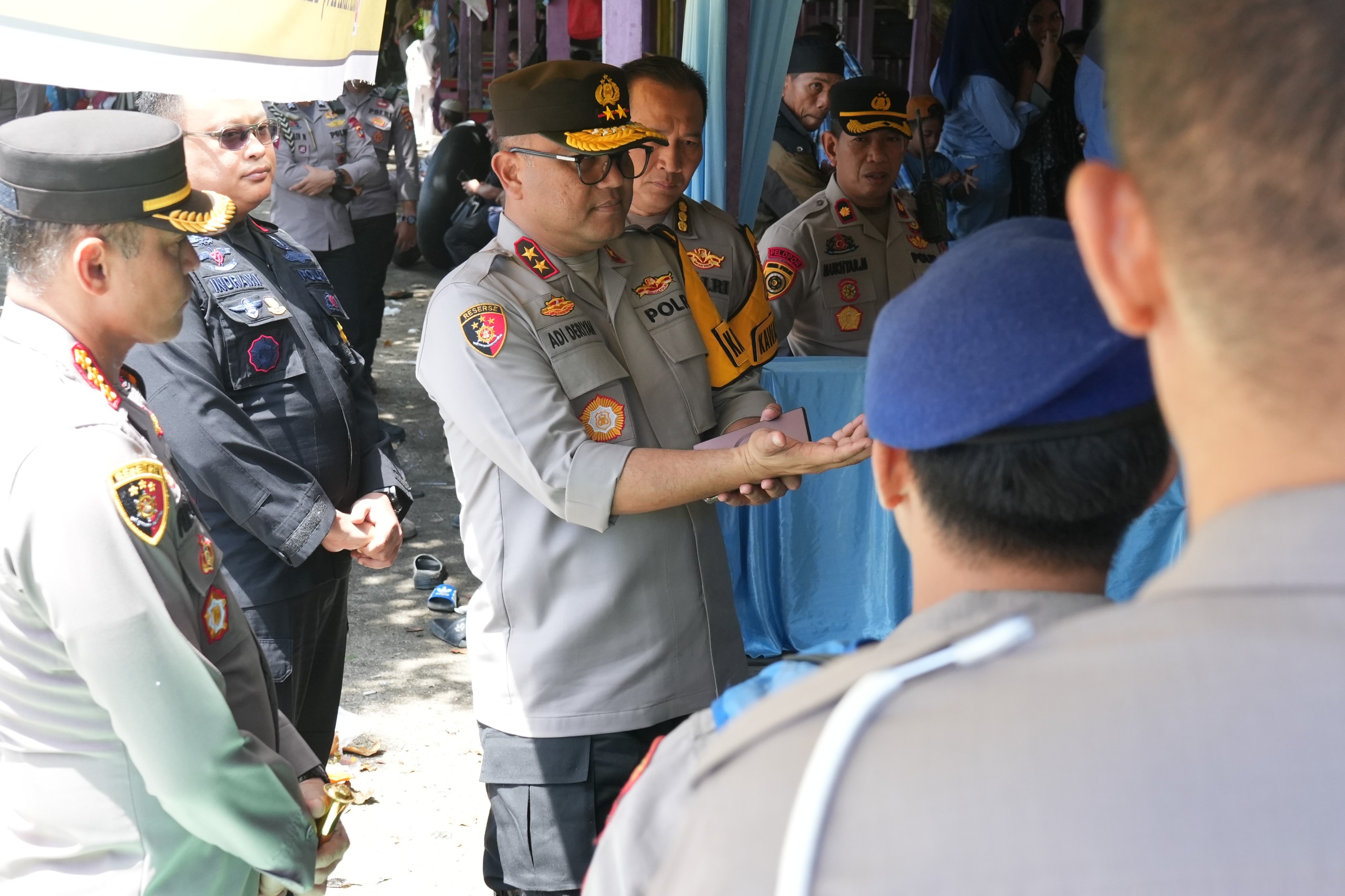 Kapolda Sulbar Pantau Langsung Pengamanan Wisata di Mamuju