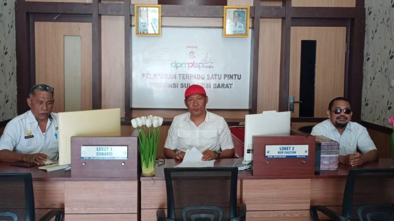 DPMPTSP Sulbar Tetap Berikan Pelayanan Optimal Pasca Cuti Lebaran di Tengah Kebijakan WFA