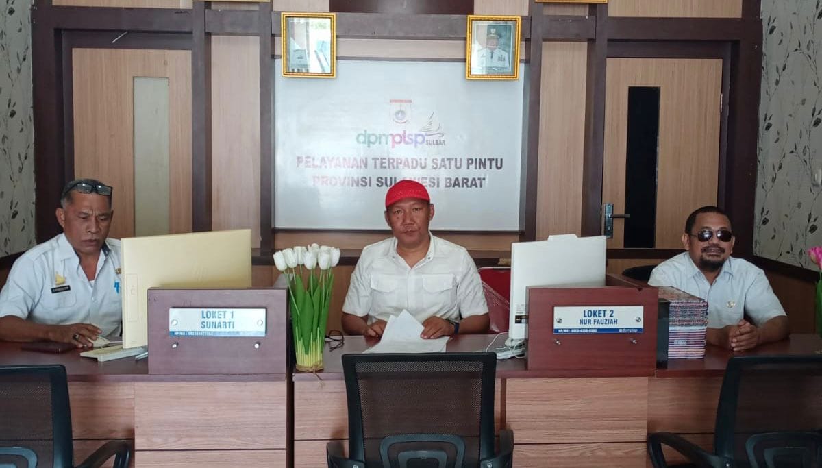 DPMPTSP Sulbar Tetap Berikan Pelayanan Optimal Pasca Cuti Lebaran di Tengah Kebijakan WFA