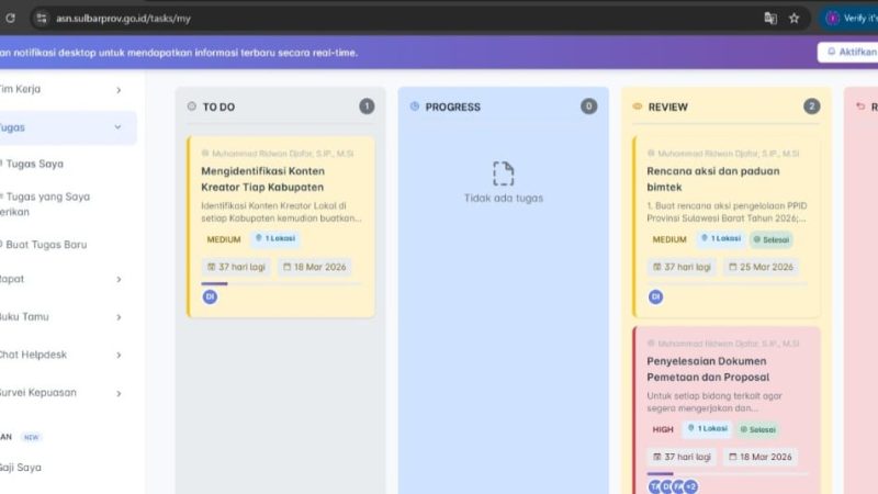 DiskominfoSS Sosialisasi Aplikasi ASN Digital: Mudahkan Kinerja OPD